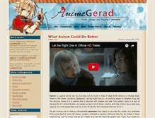Tablet Screenshot of animegerad.com